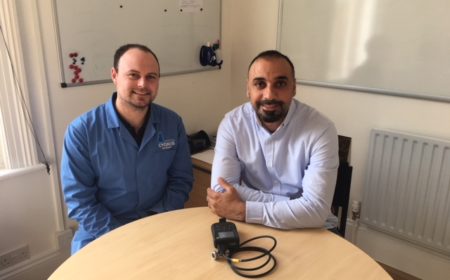 Salman with Cygnus Service Engineer Matt Winter who conducted the service training 1
